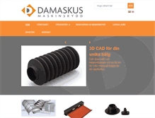 Tablet Screenshot of damaskus.se